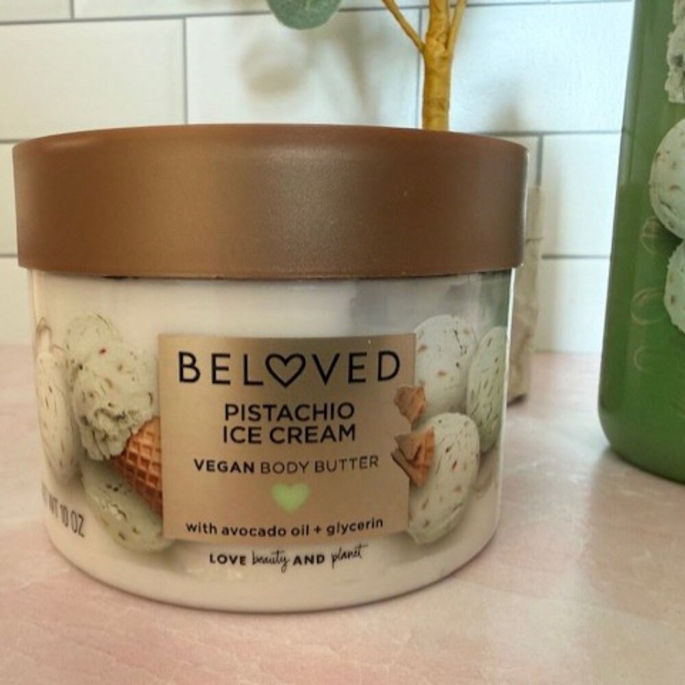 Beloved Pistachio Ice Cream Shower Gel and Body Butter - Fresh for Spring! - Picture 3 of 3